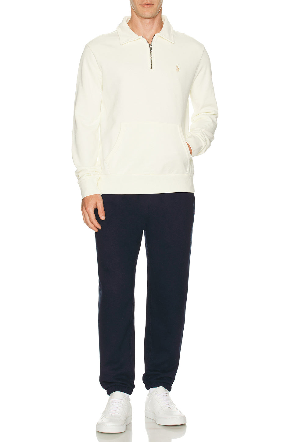 Loopback Fleece Quarter-Zip Sweatshirt