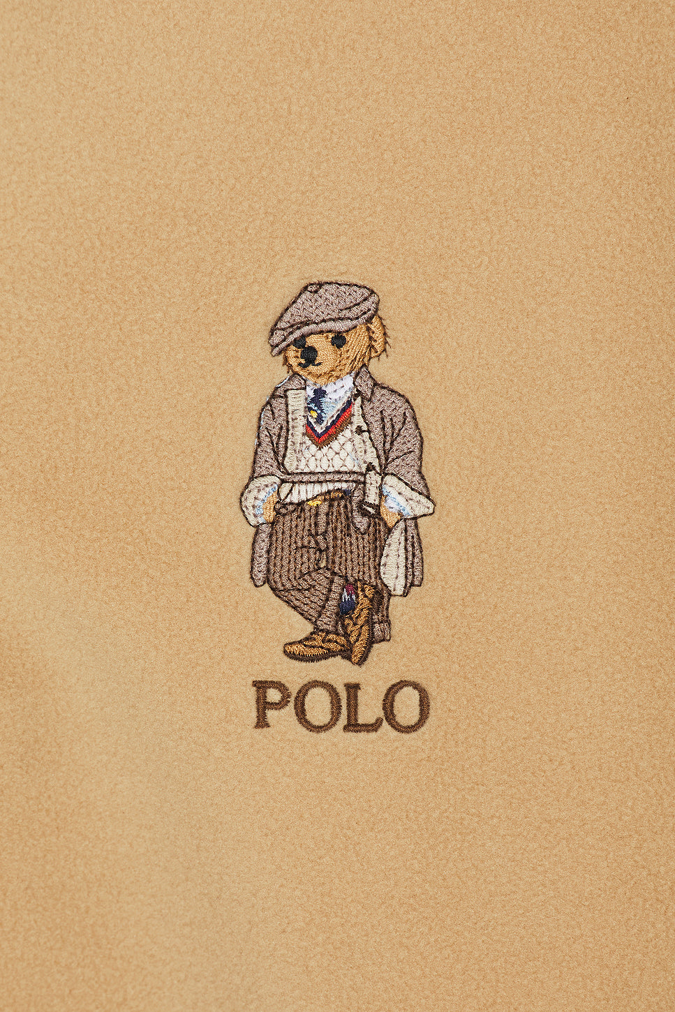 Fleece Novelty Heritage Bear Mockneck Sweatshirt