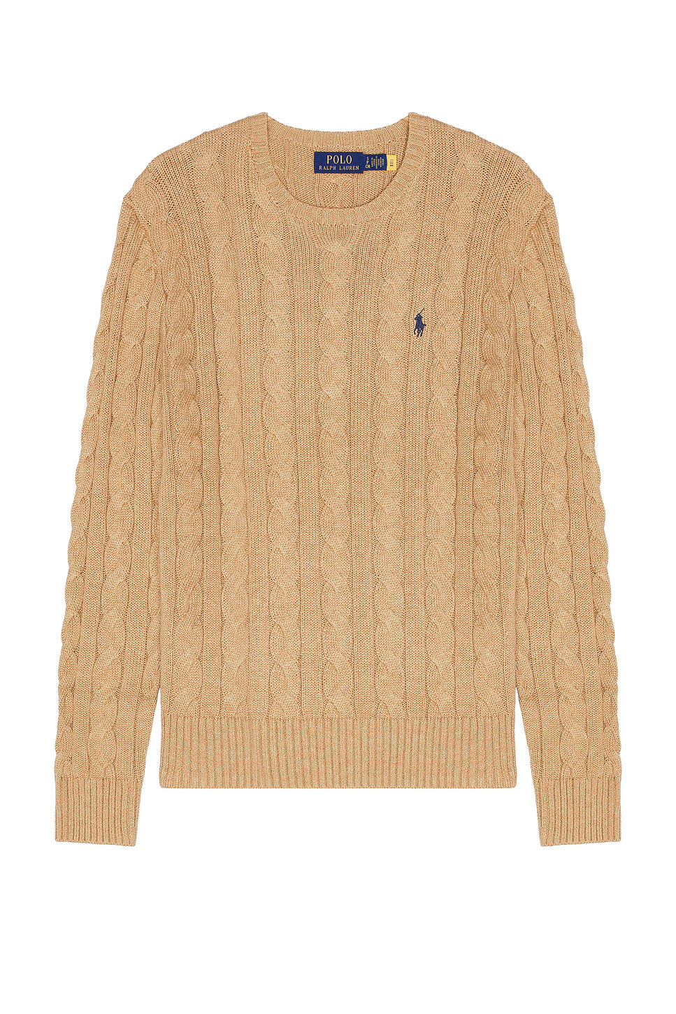 Cable Knit Crewneck Sweater