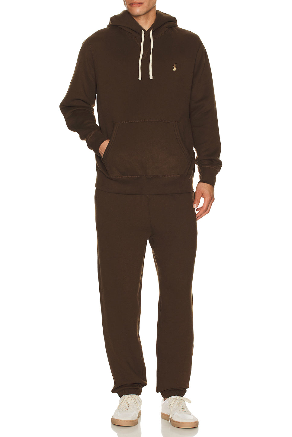 Long Sleeve RL Fleece Pullover Hoodie