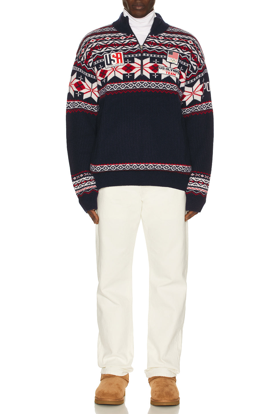 Winter Olympics Pullover Sweater