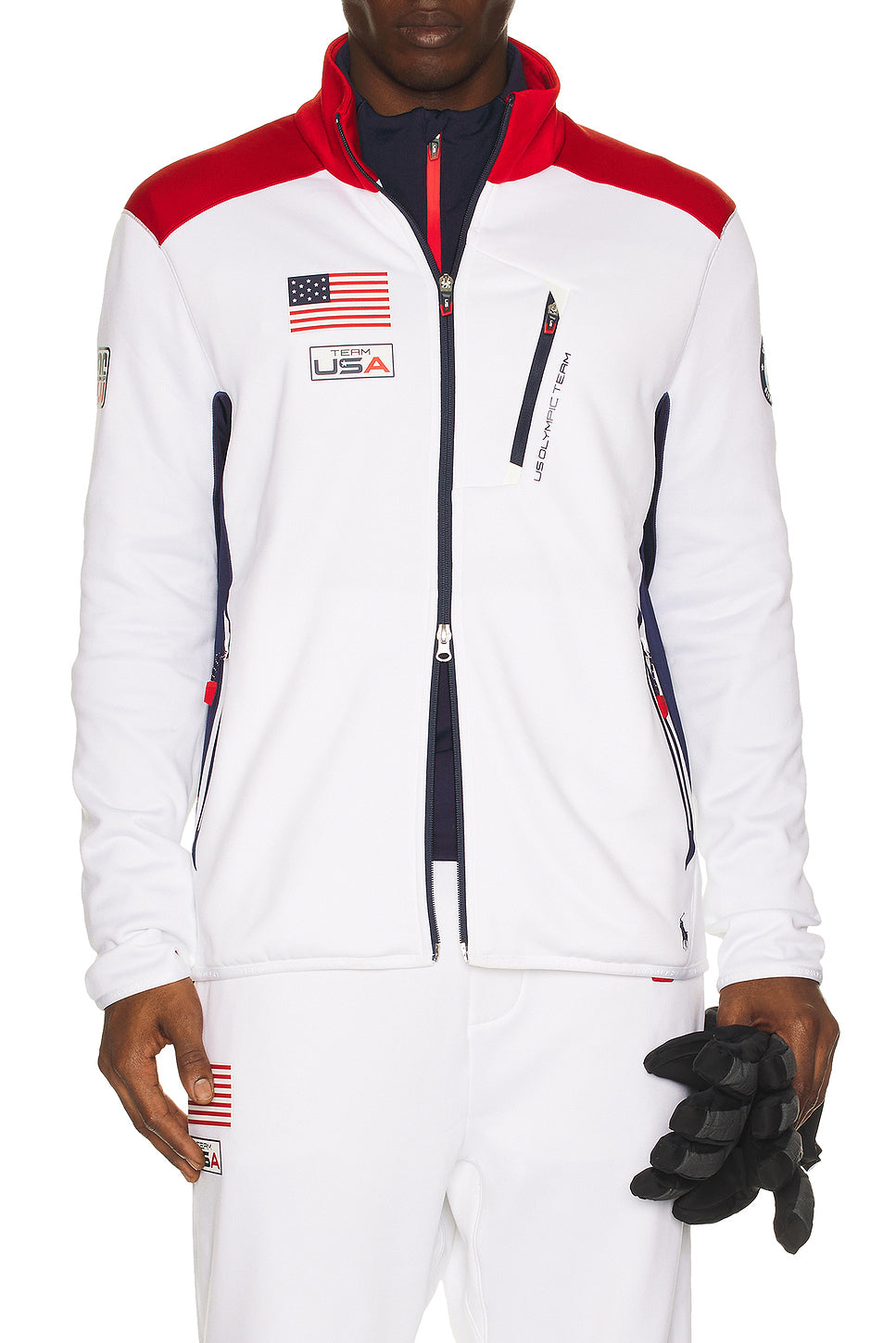Winter Olympics Zip Up Sweatshirt