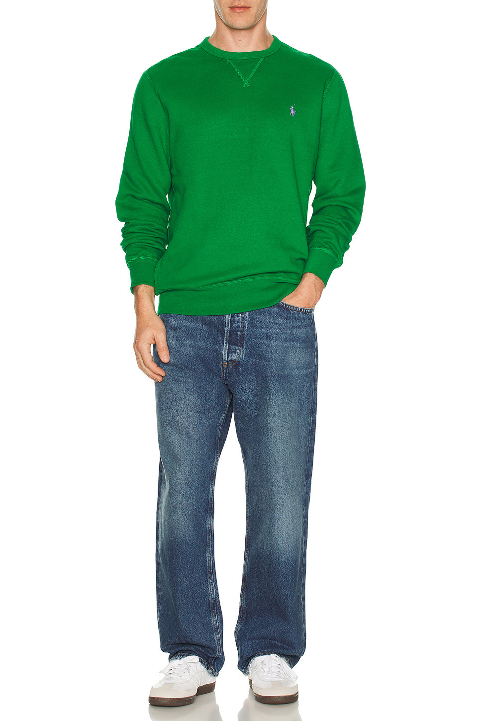 Long Sleeve Rl Fleece Crewneck Sweatshirt