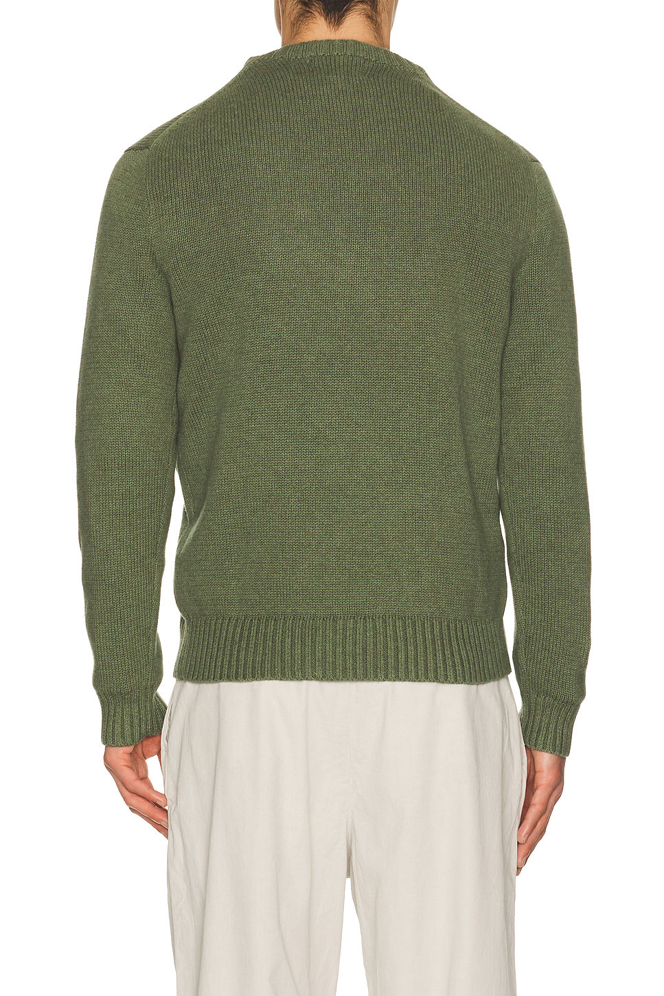 Cotton Cashmere Blend Hudson Valley Bear Sweater