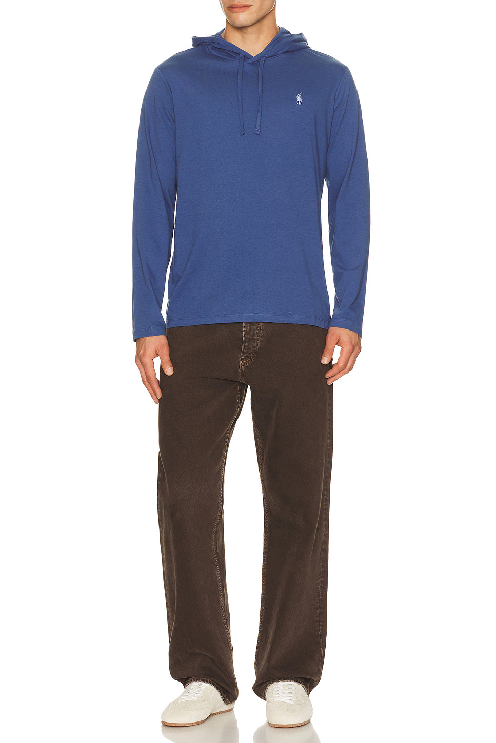 Long Sleeve Jersey Knit Hooded T-shirt