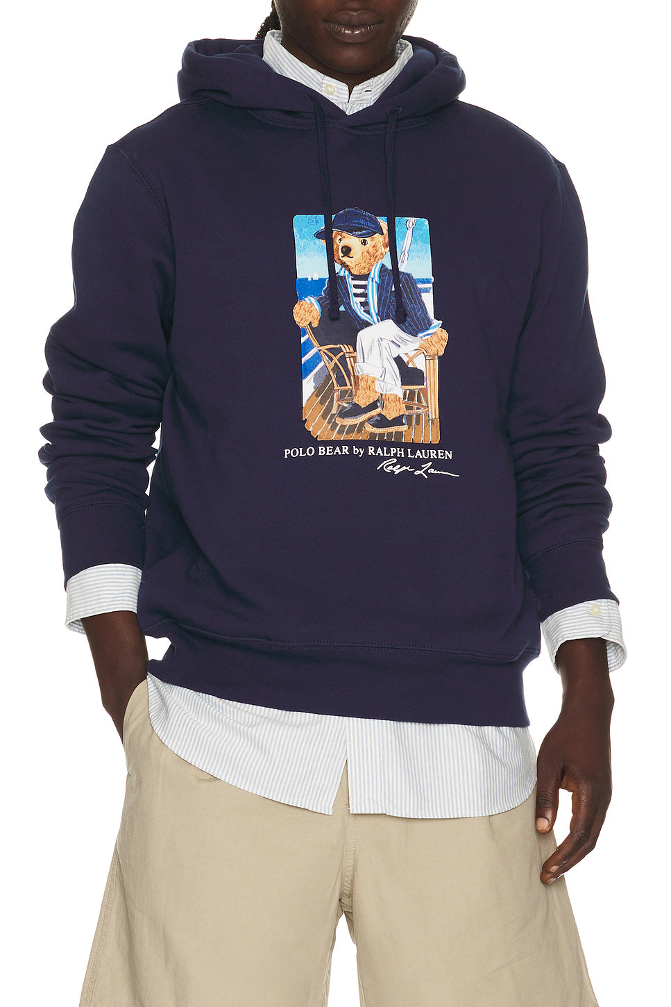 Seasonal Fleece Novelty Newport Bear Sweatshirt