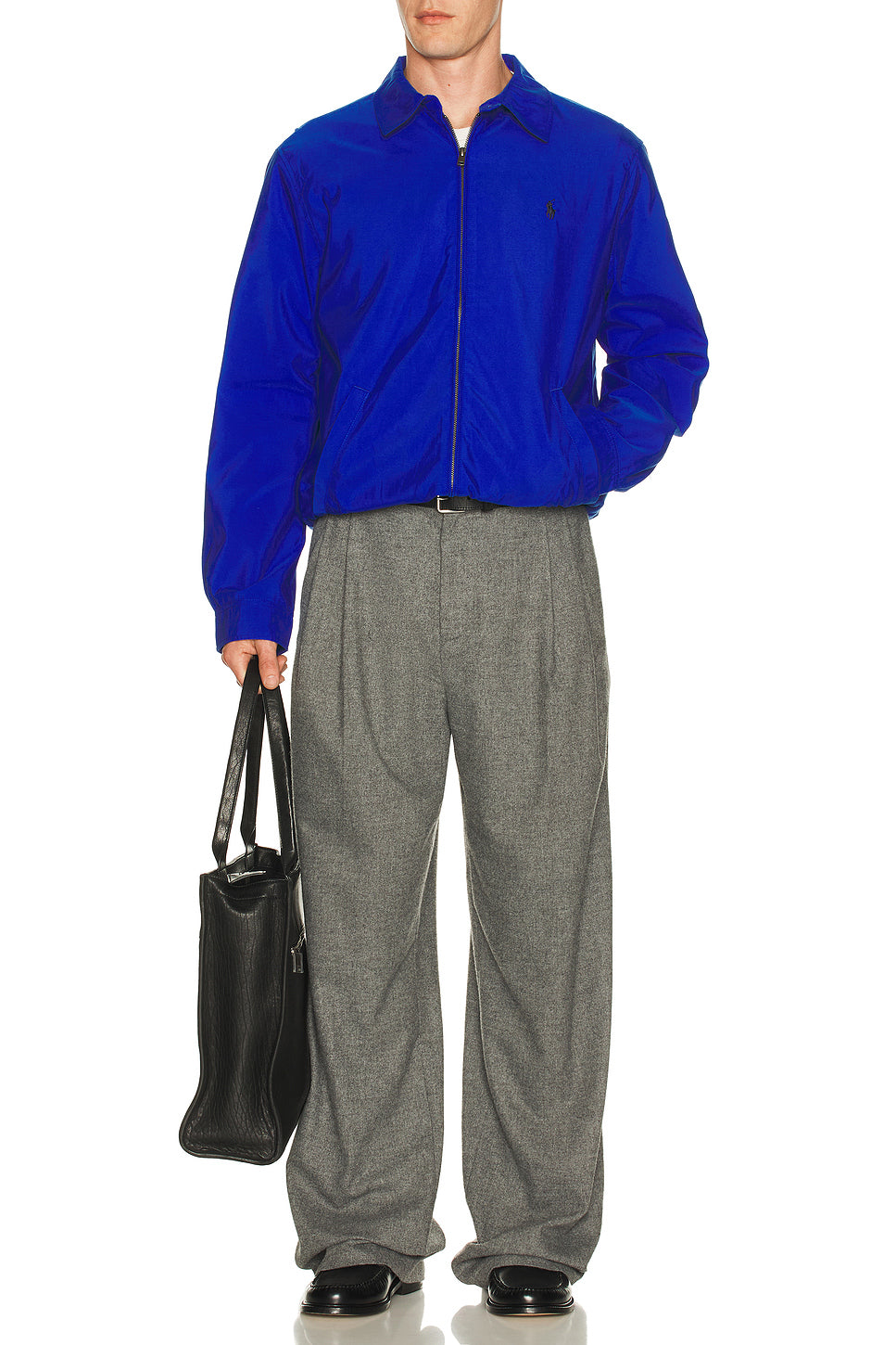Long Sleeve Polyester Twill Bi-Swing Windbreaker Jacket