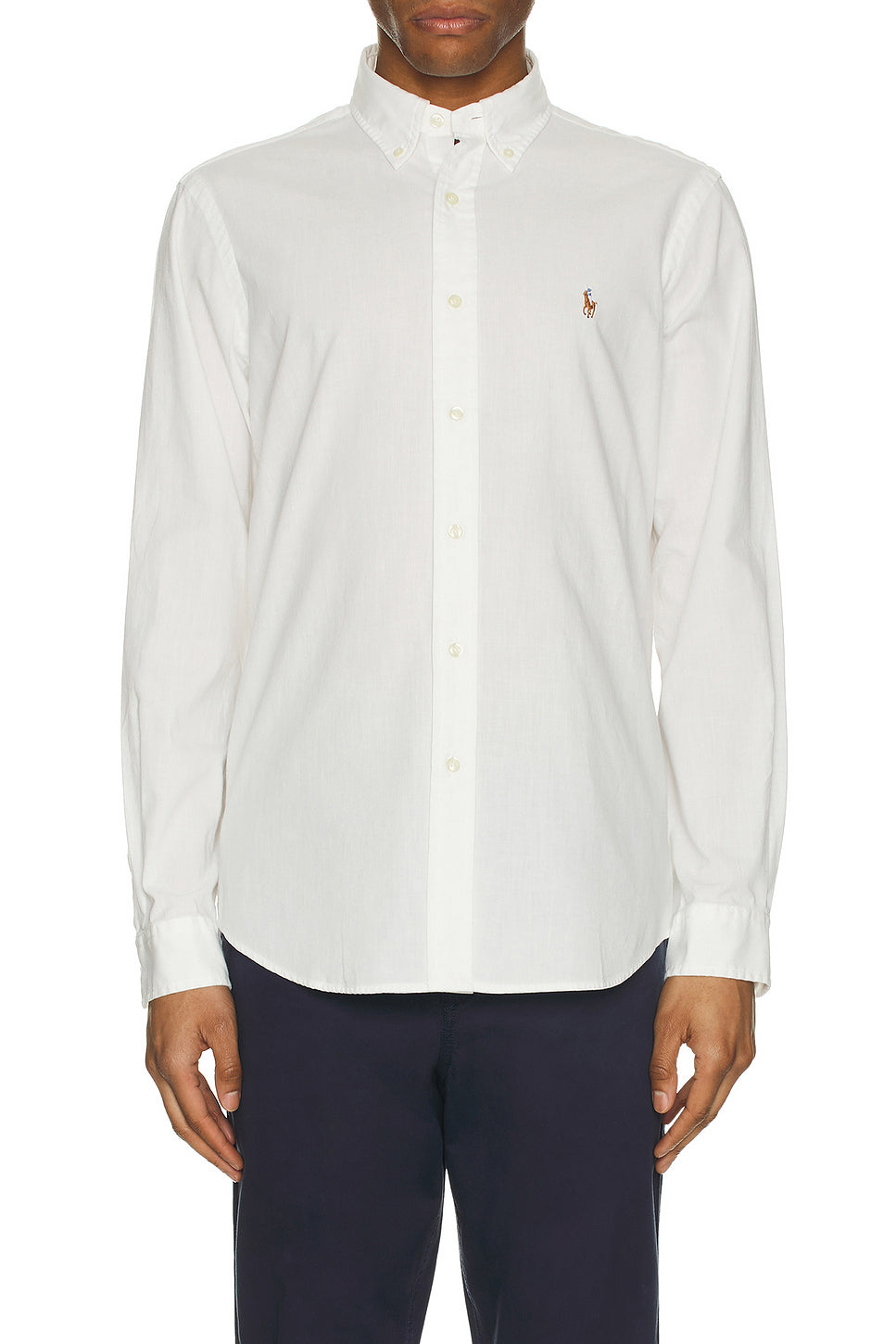 Long Sleeve Chambray Shirt