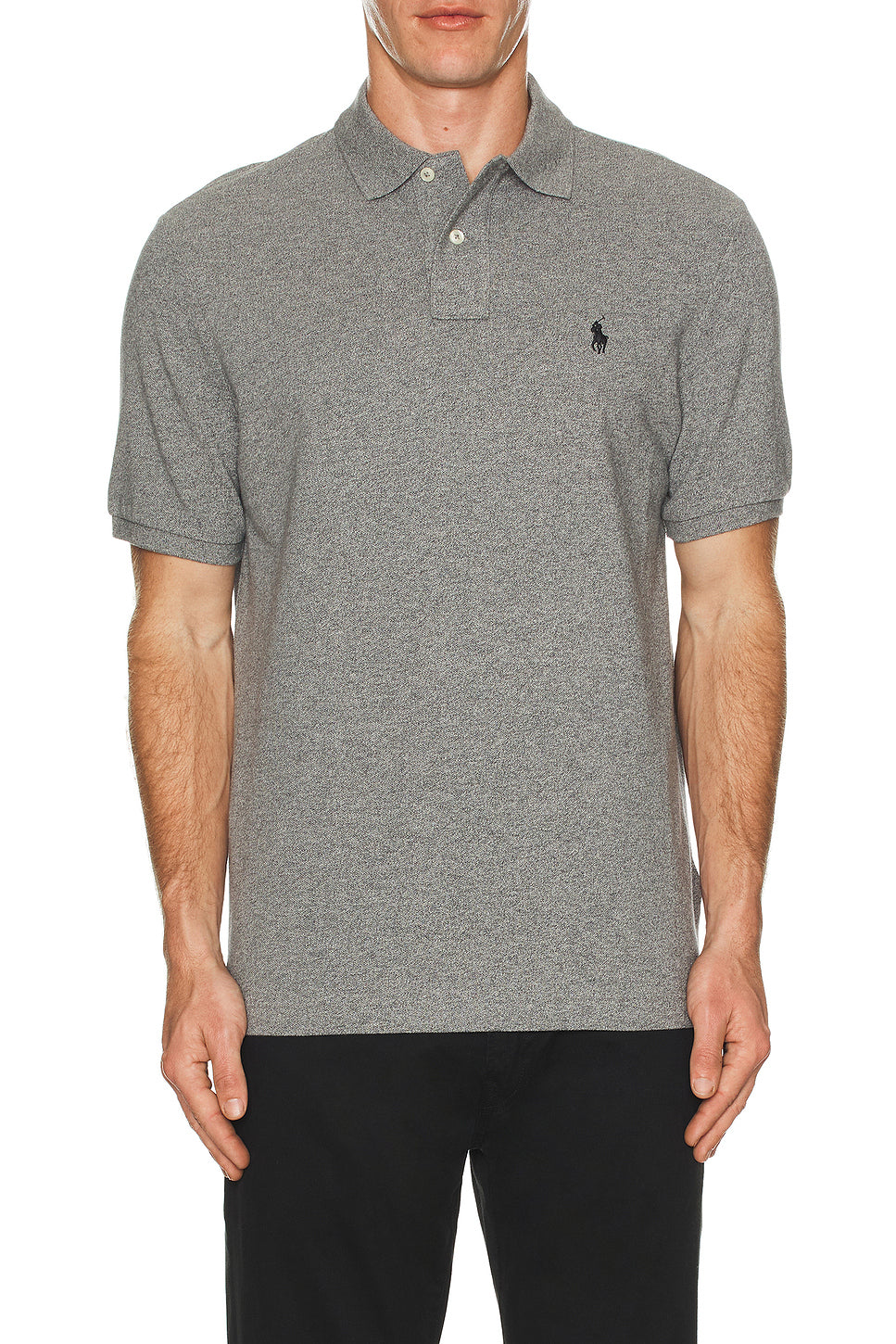 Short Sleeve Mesh Polo