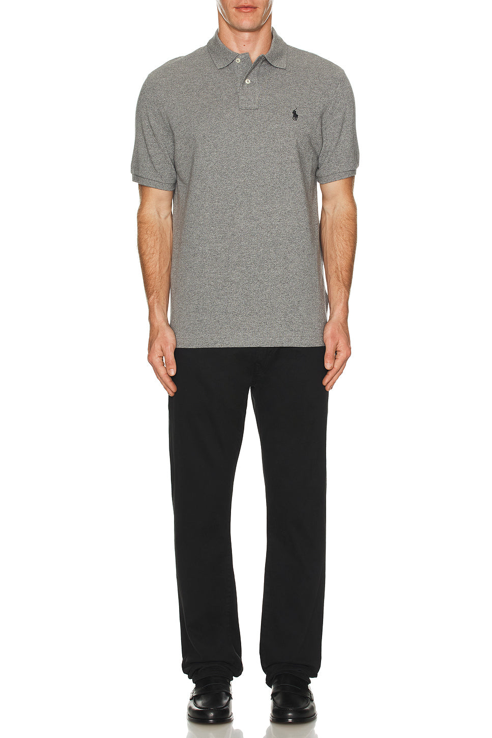Short Sleeve Mesh Polo