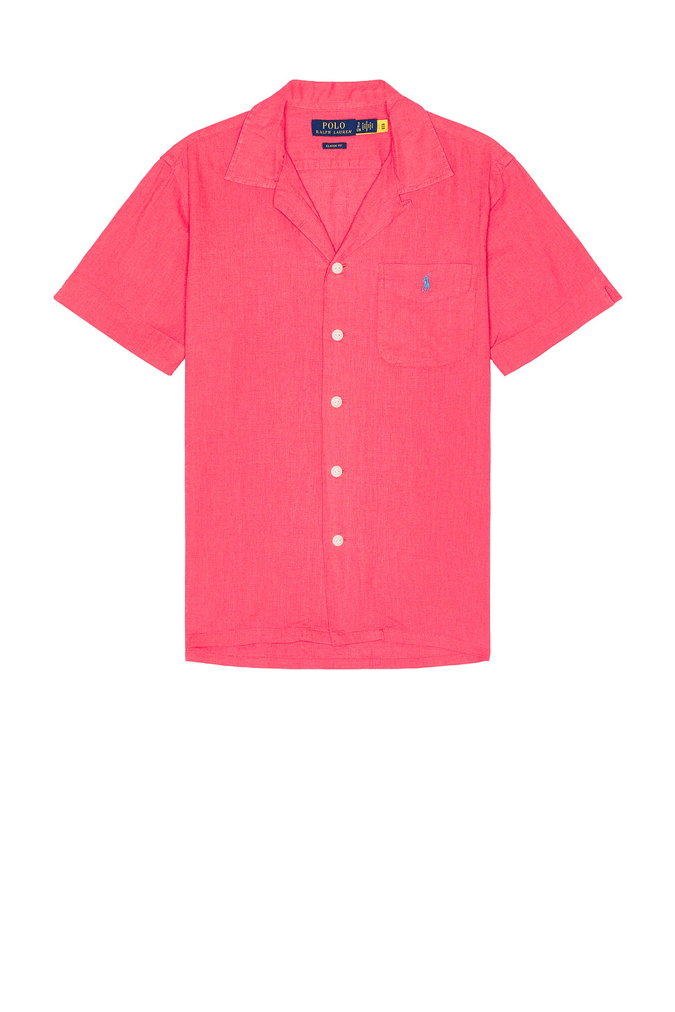 Short Sleeve Camp Pocket Sport Shirt