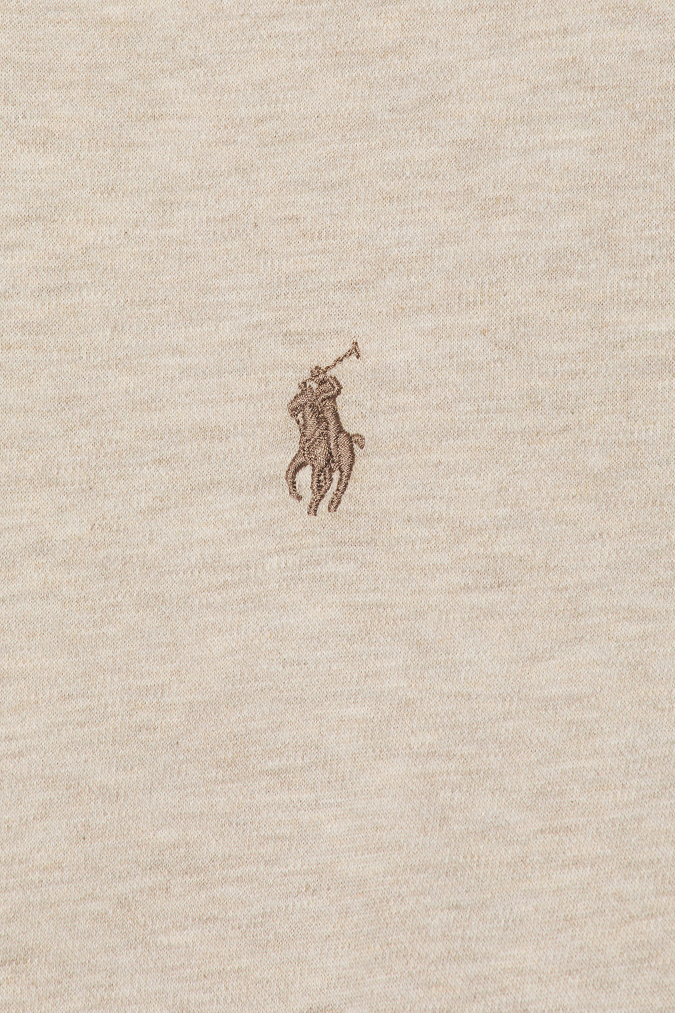 Long Sleeve Textured Johnny Collar Polo