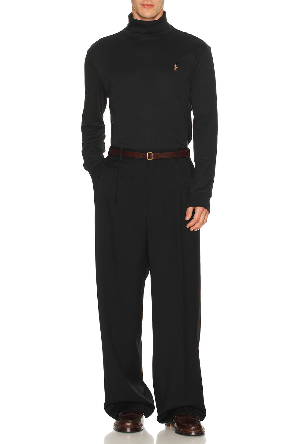 Long Sleeve Soft Touch Turtleneck Pullover
