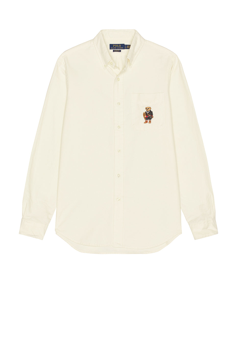 Brushed Oxford Novelty Bear Sport Shirt
