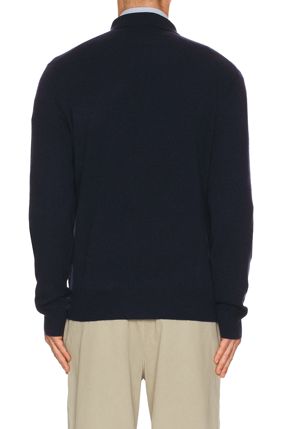 Lux Merino Johnny Collar Sweater