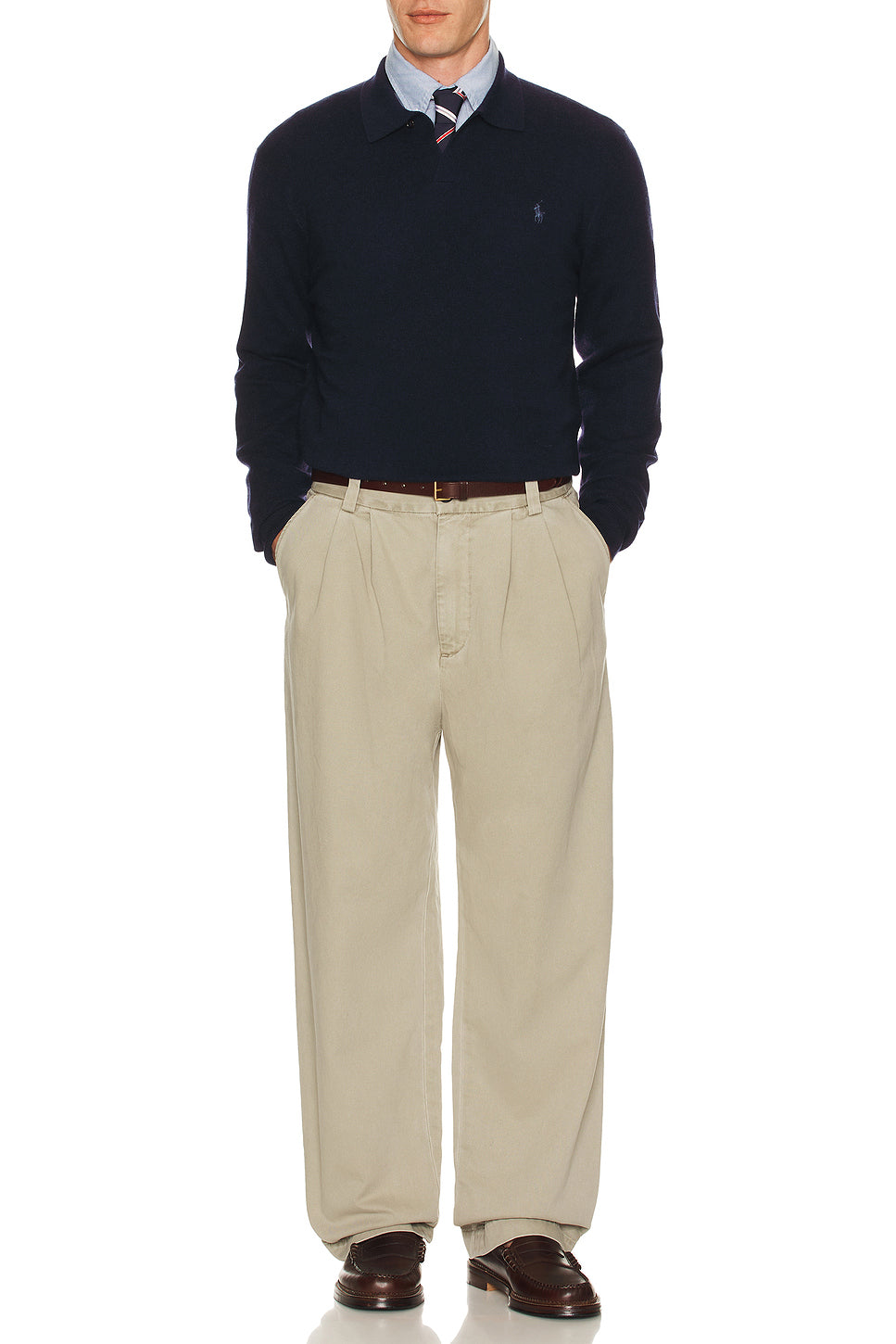 Lux Merino Johnny Collar Sweater