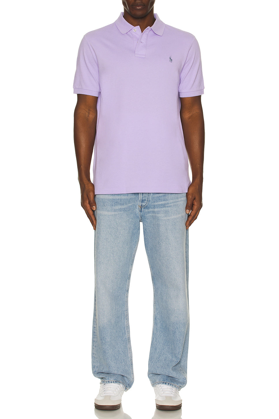Short Sleeve Mesh Polo
