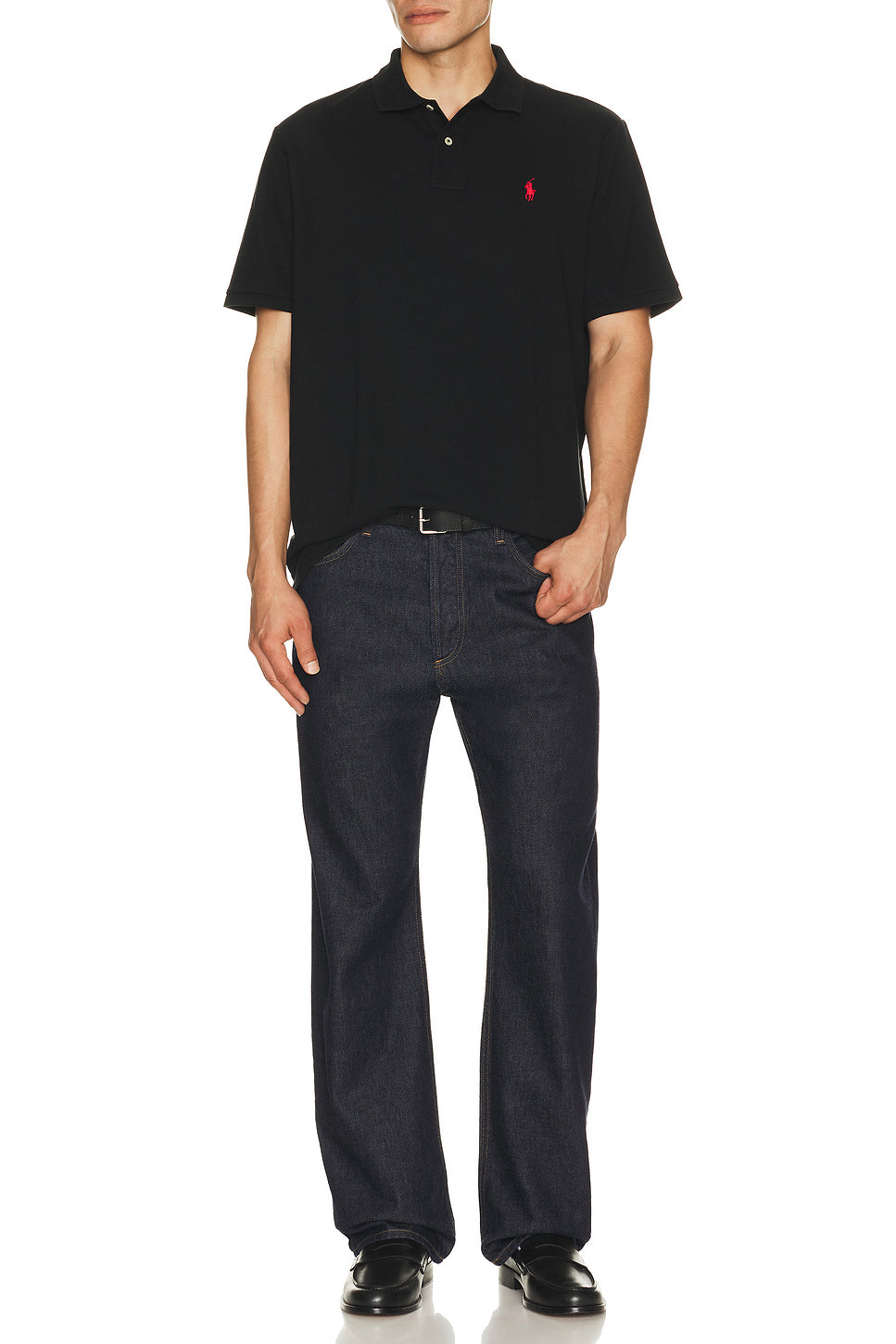 Classic Fit Mesh Polo
