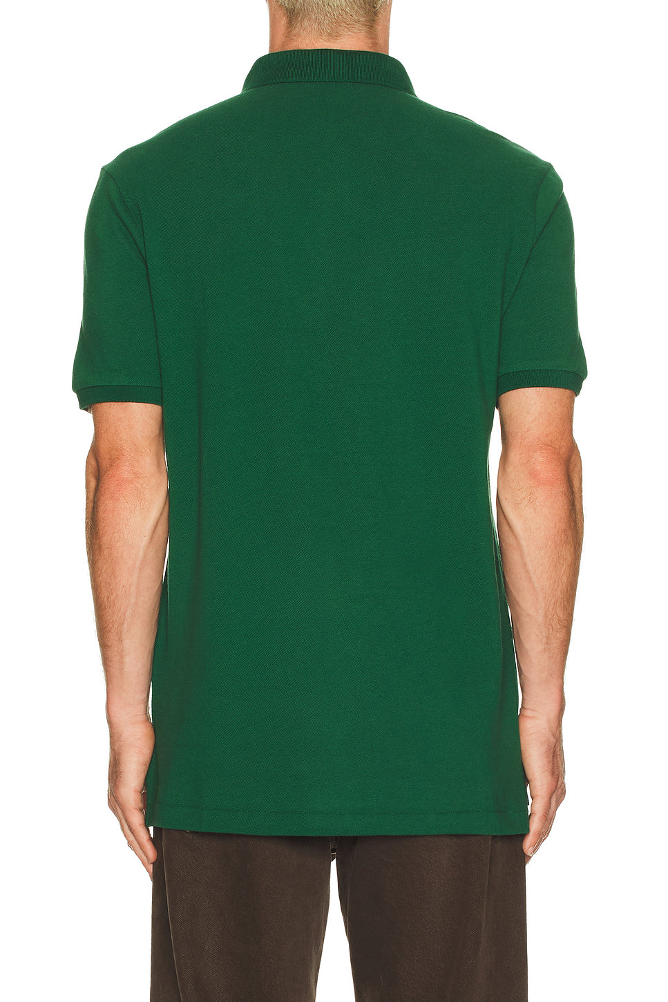 Short Sleeve Basic Mesh Society Bear Polo
