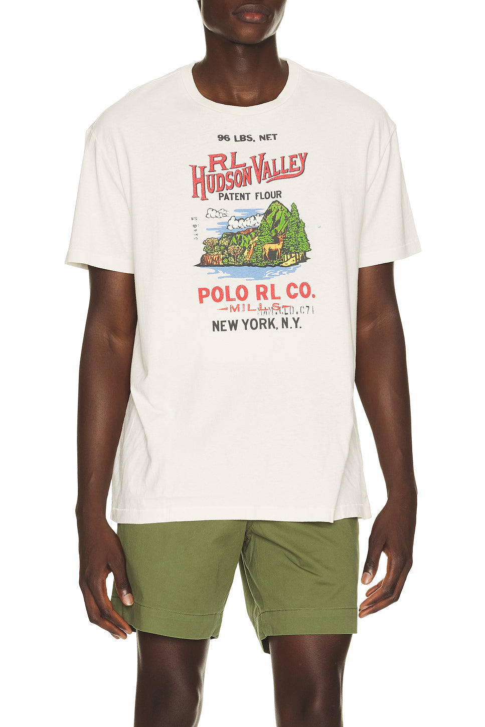 Jersey Knit Print Hudson Valley T-shirt