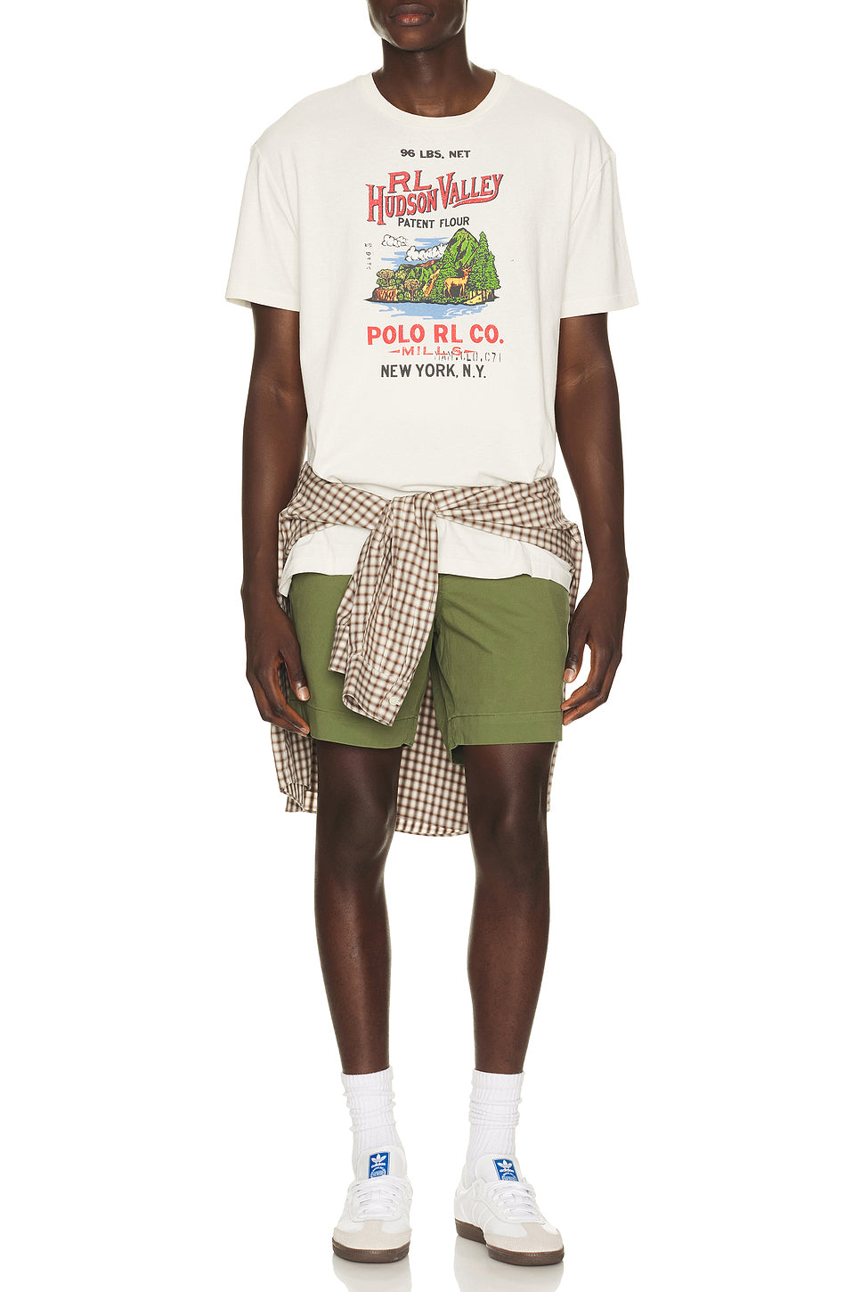 Jersey Knit Print Hudson Valley T-shirt
