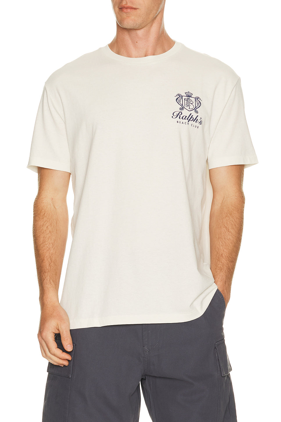 Beach Club Print T-Shirt