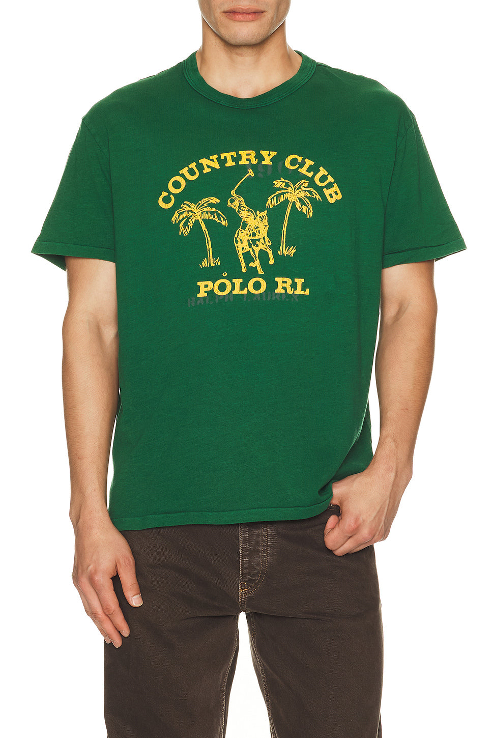 Country Club Printed Graphic T-Shirt