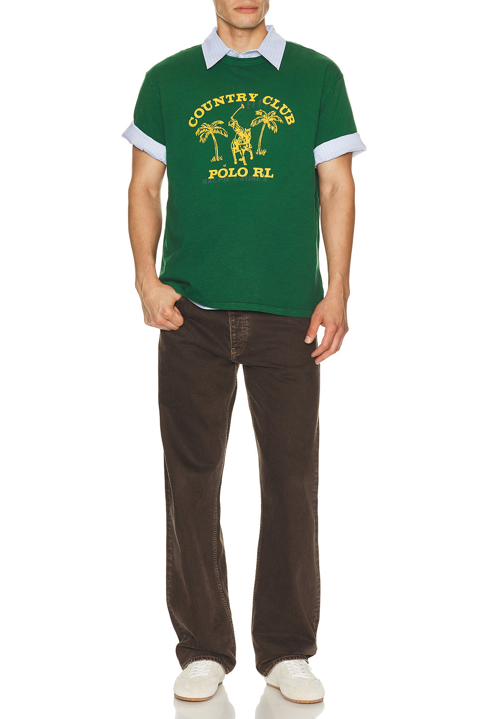 Country Club Printed Graphic T-Shirt