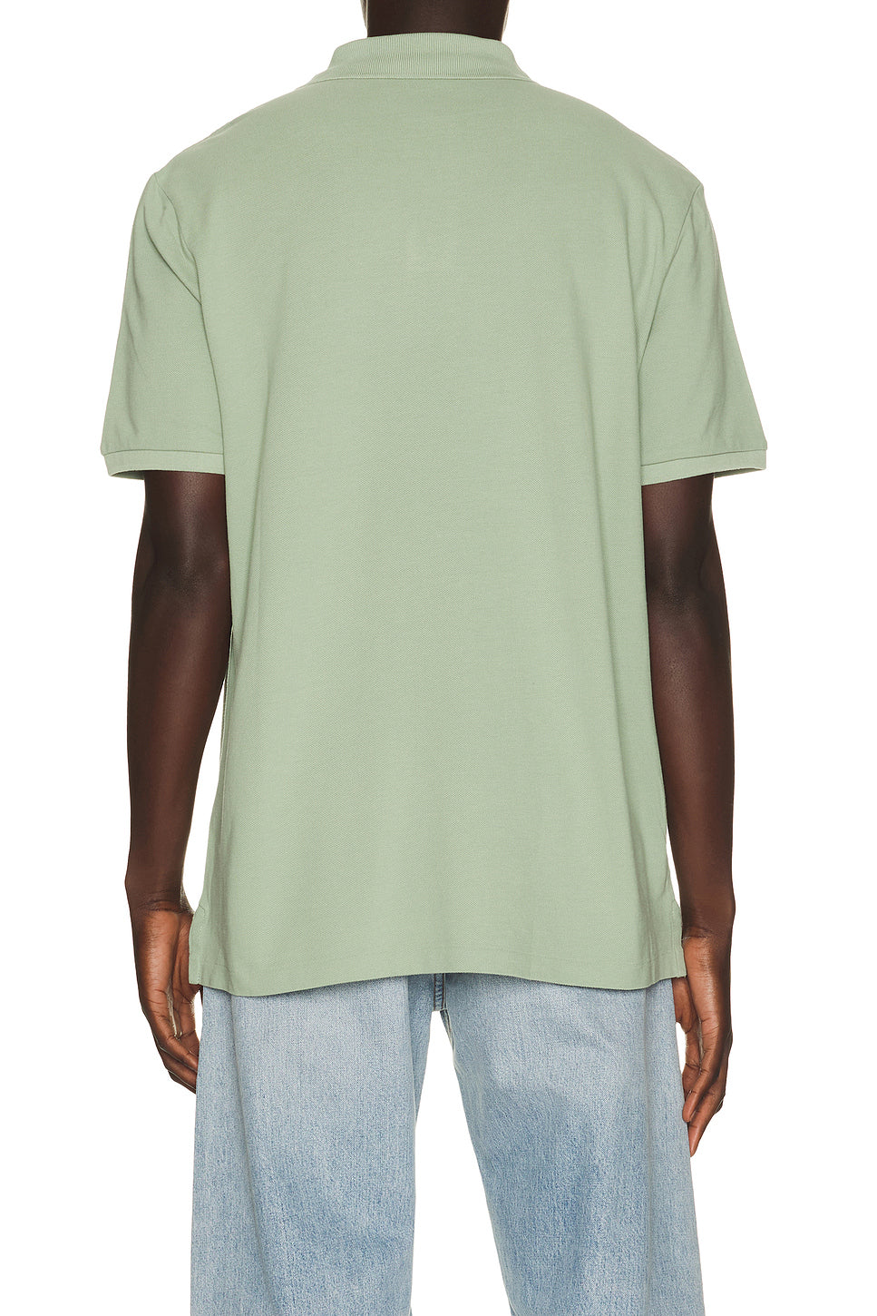Short Sleeve Mesh Polo