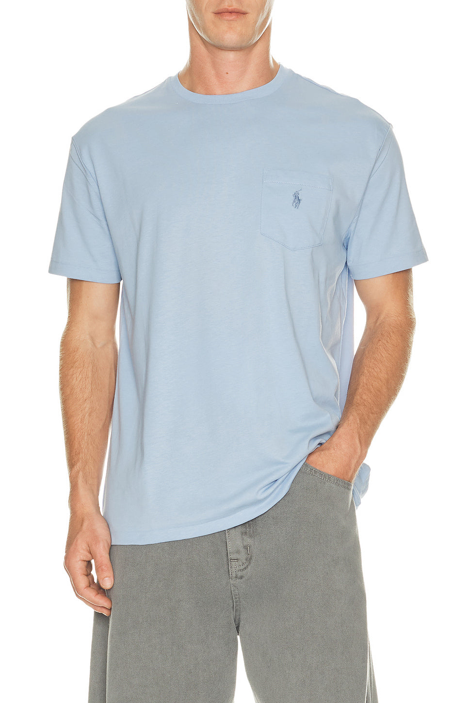 Short Sleeve Crewneck Pocket T-Shirt
