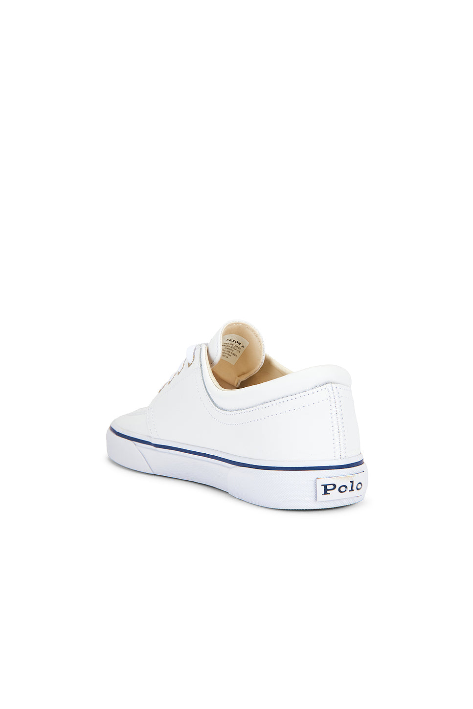 Faxon Solid Leather Low Top Sneaker