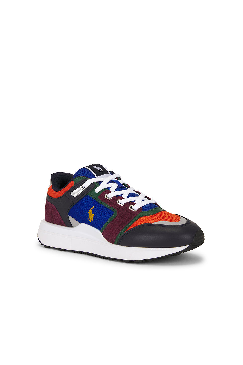 Train 89 V2 Leather & Suede Low Top Sneaker
