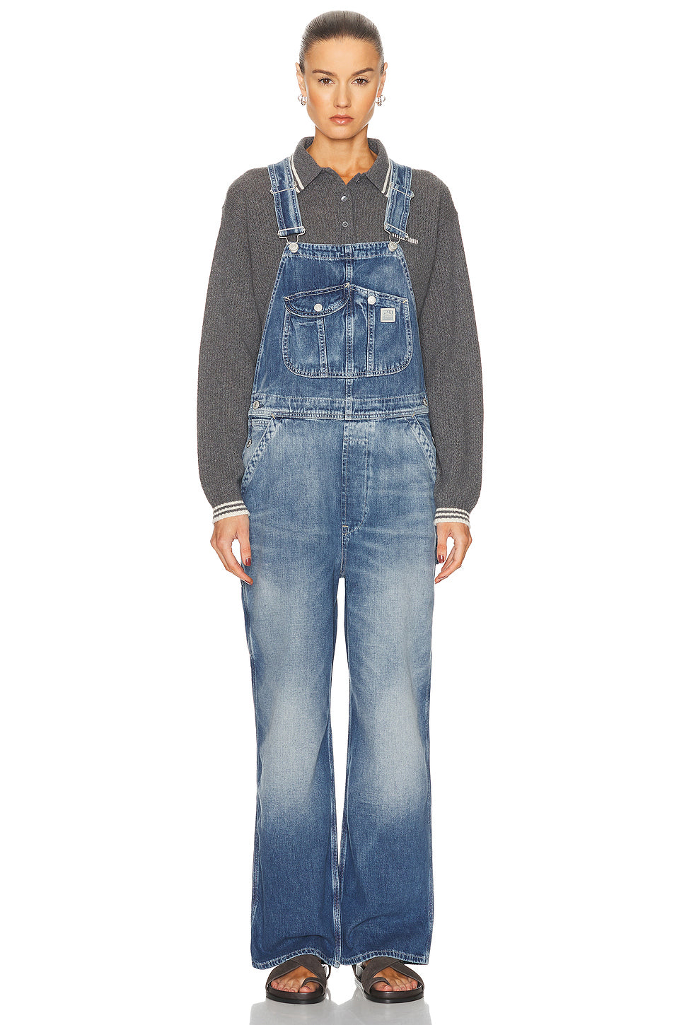 Denim Overalls