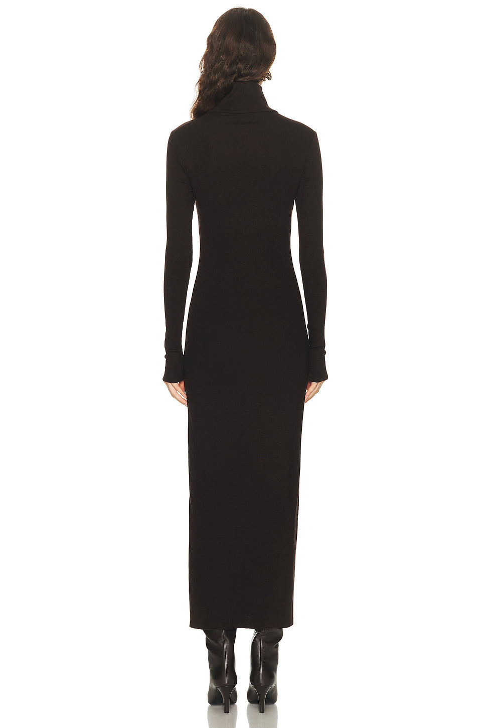 Long Sleeve Column Dress