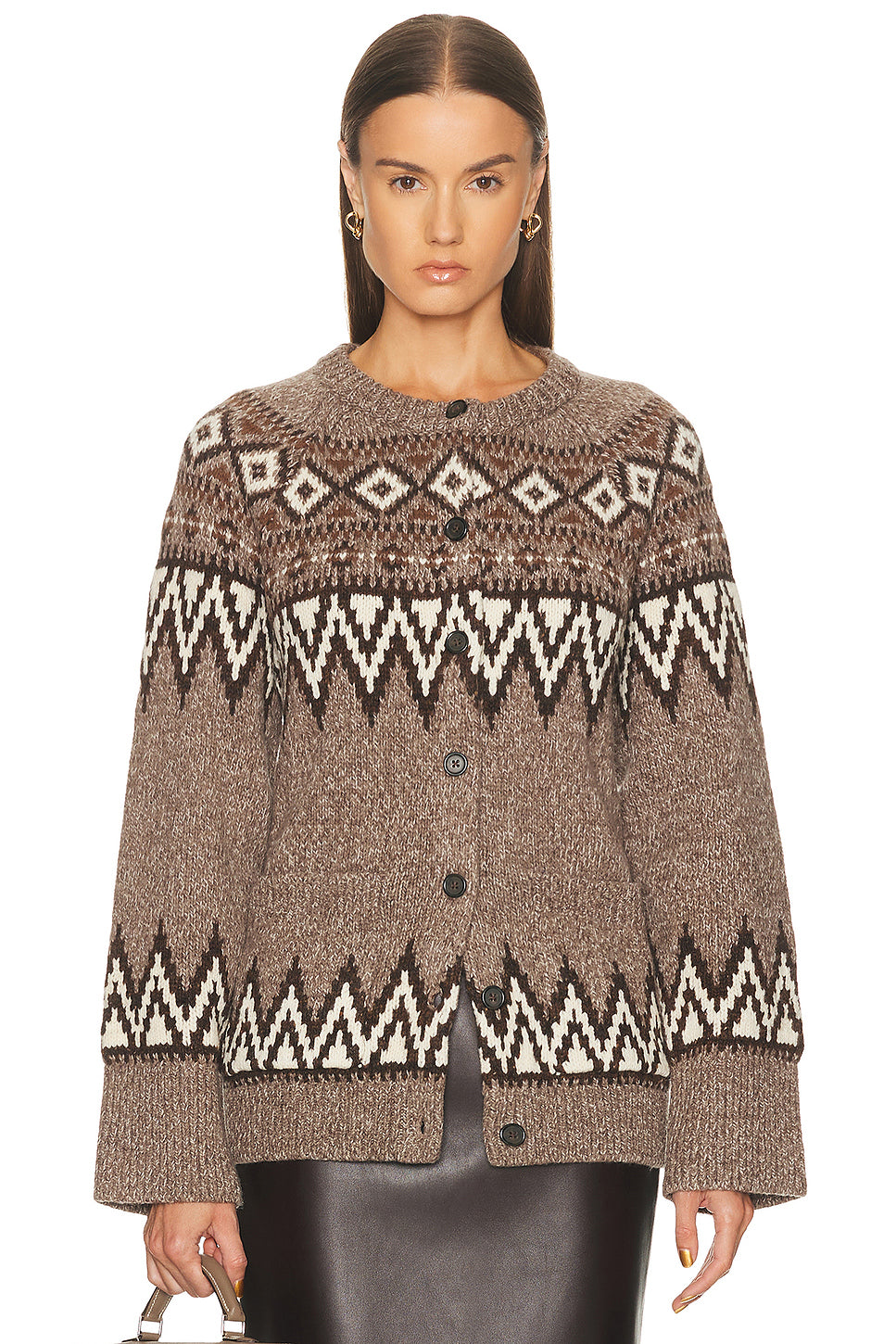Crewneck Cardigan