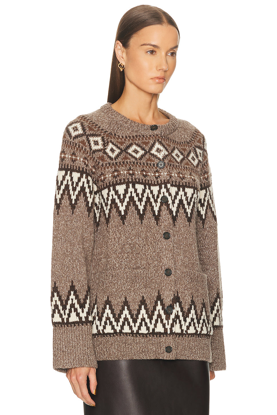 Crewneck Cardigan