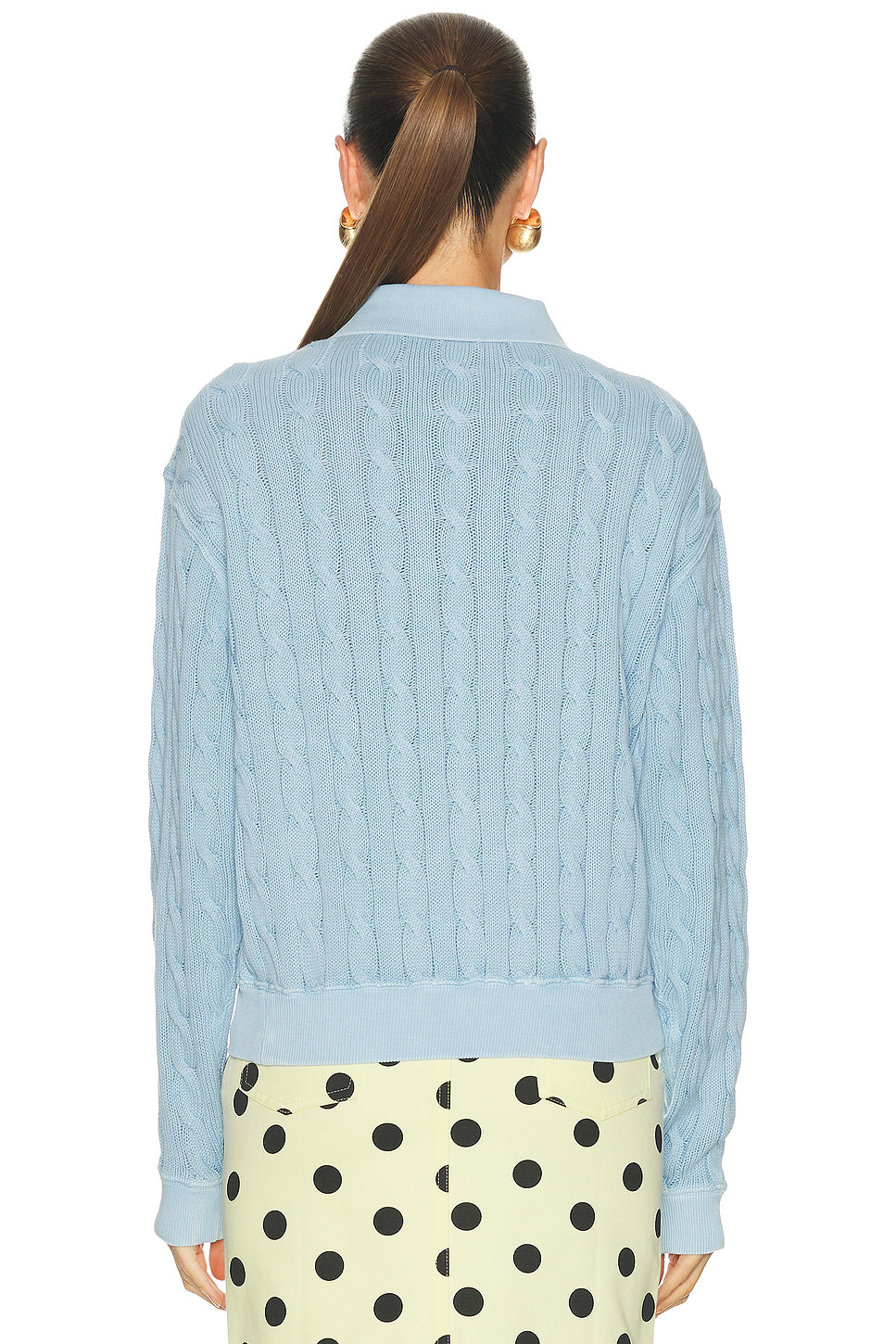 Long Sleeve Polo Sweater