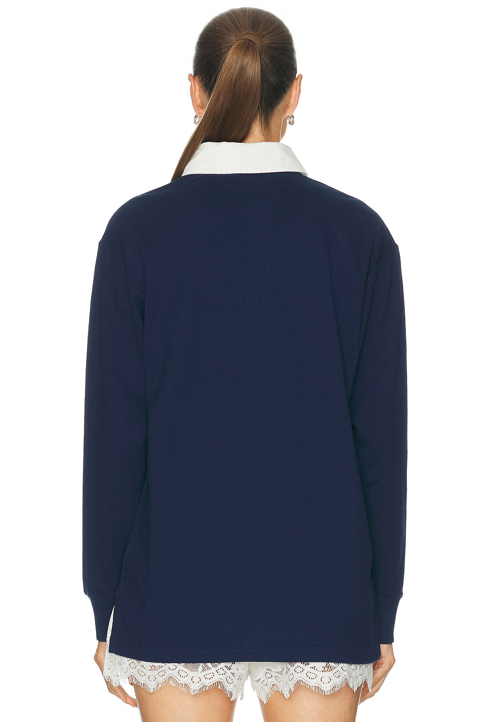 Rugby Long Sleeve Polo Sweatshirt