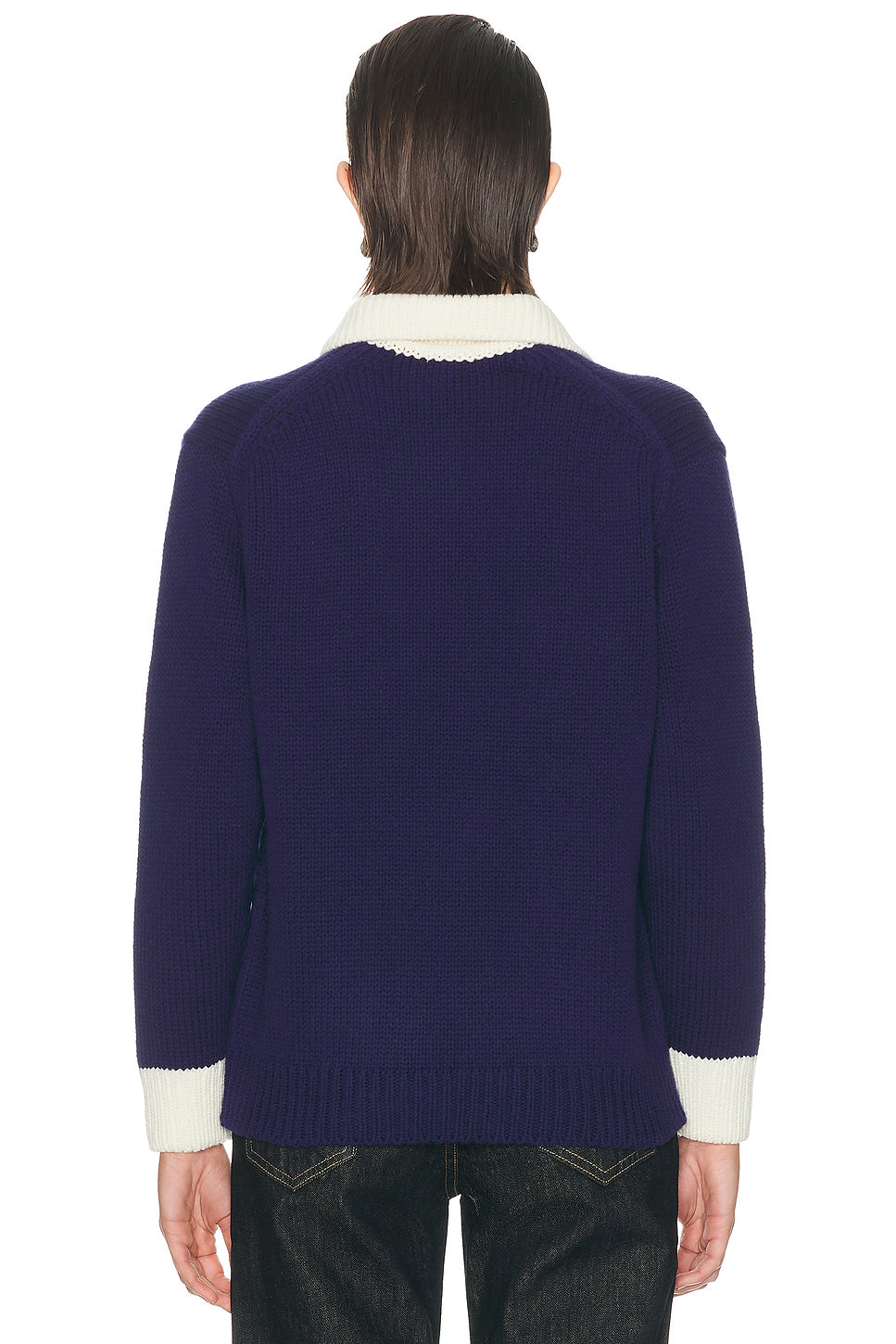 Long Sleeve Polo Sweater
