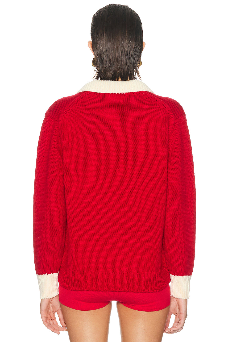 Long Sleeve Polo Sweater