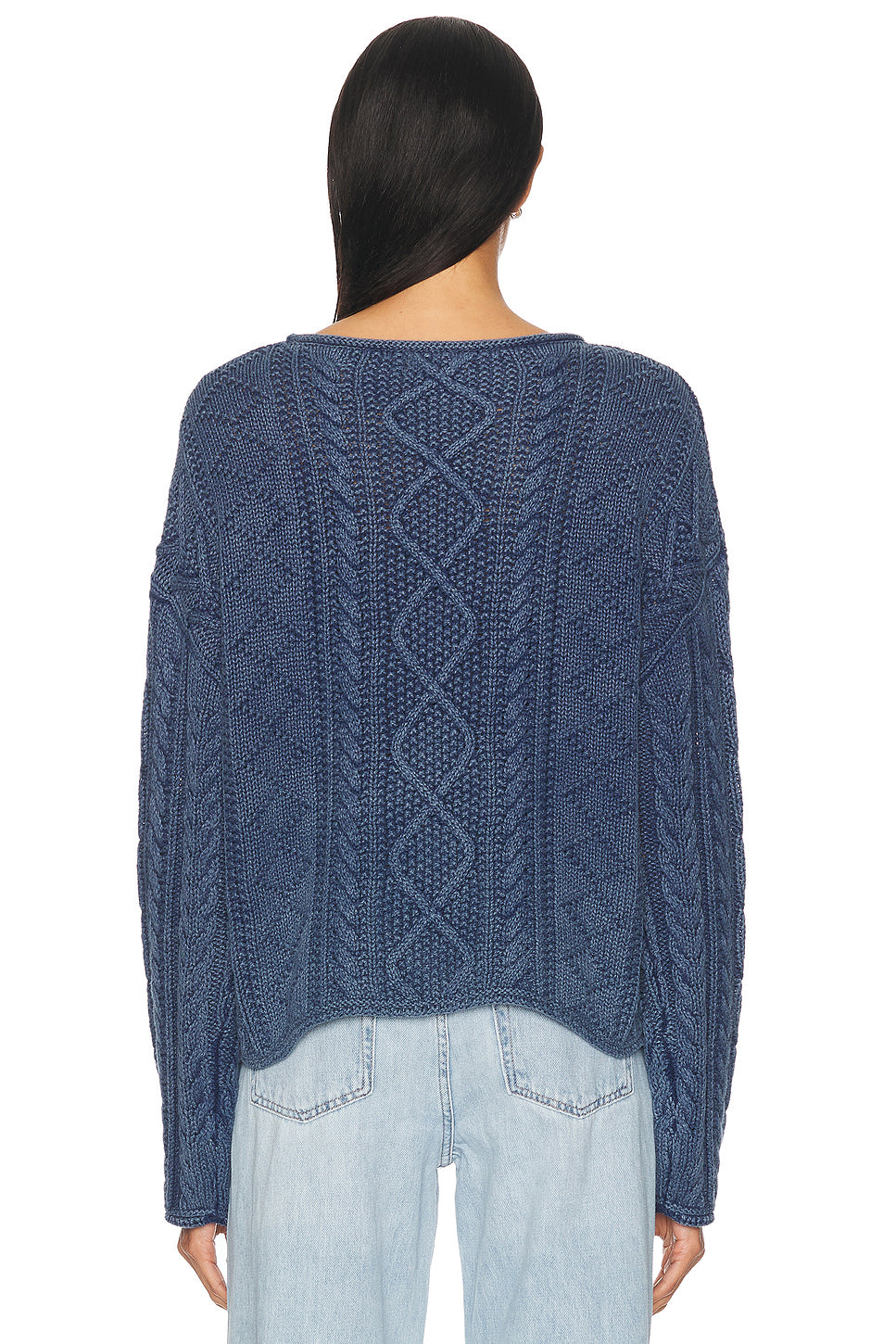 Boat Neck Pullover Sweater