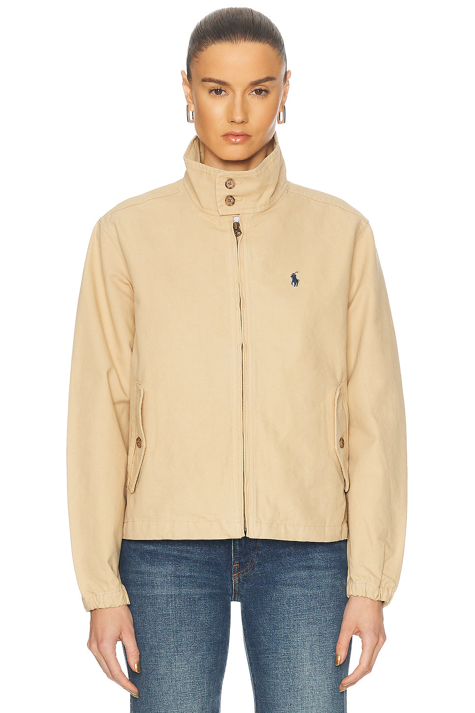 Canvas Windbreaker Jacket