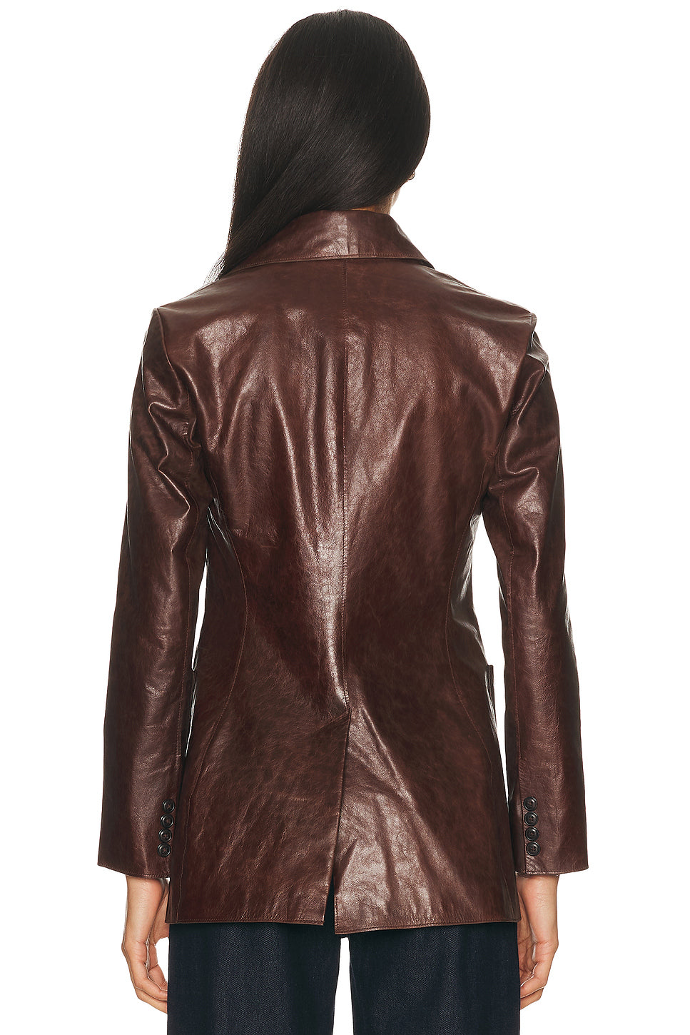 Leather Blazer