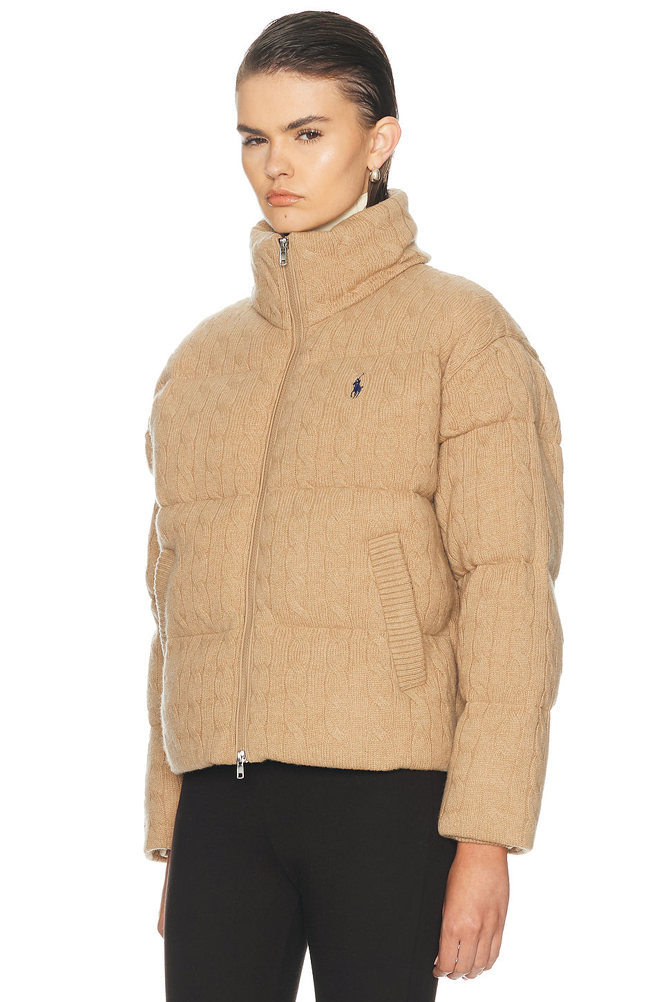 Sweater Puffer Coat