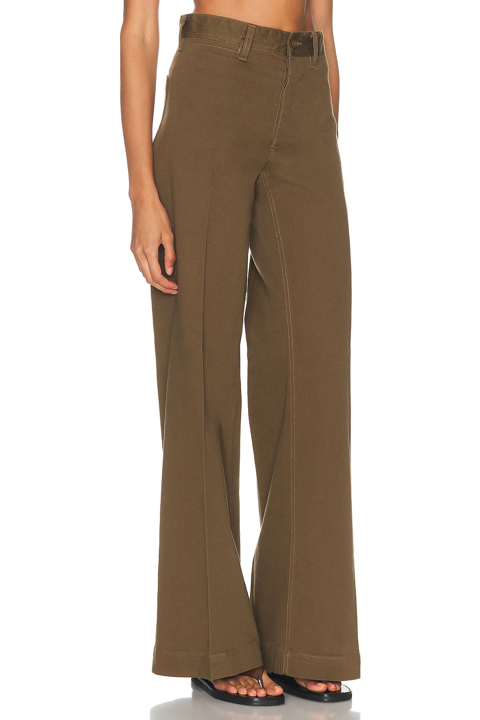 Twill Flare Trouser
