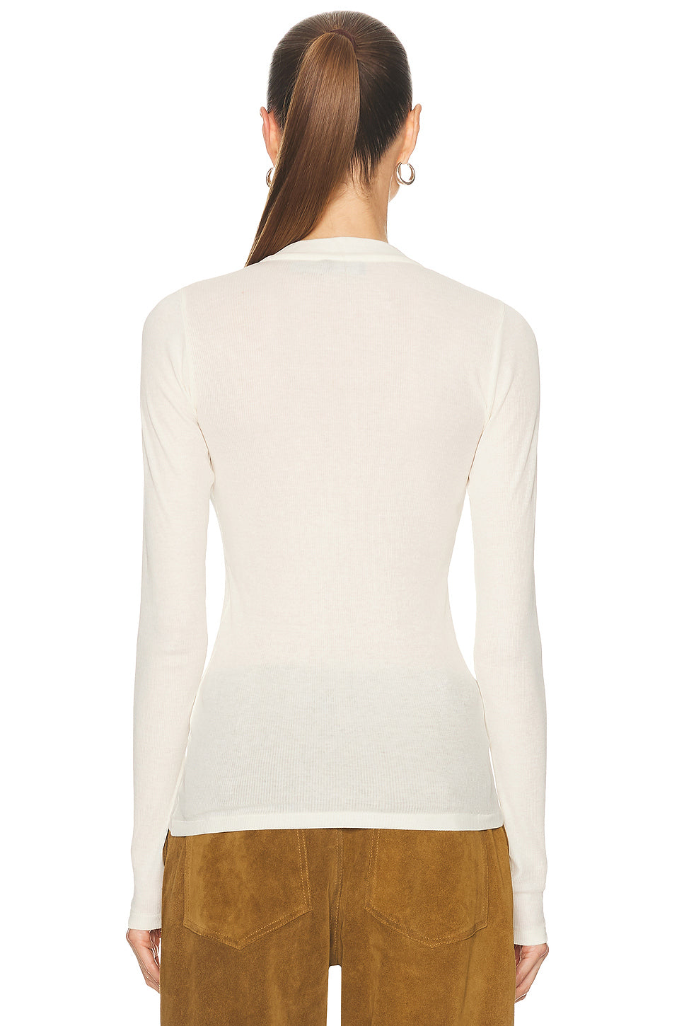 Long Sleeve Henley Top