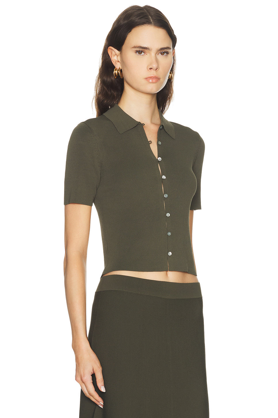 Short Sleeve Polo Top