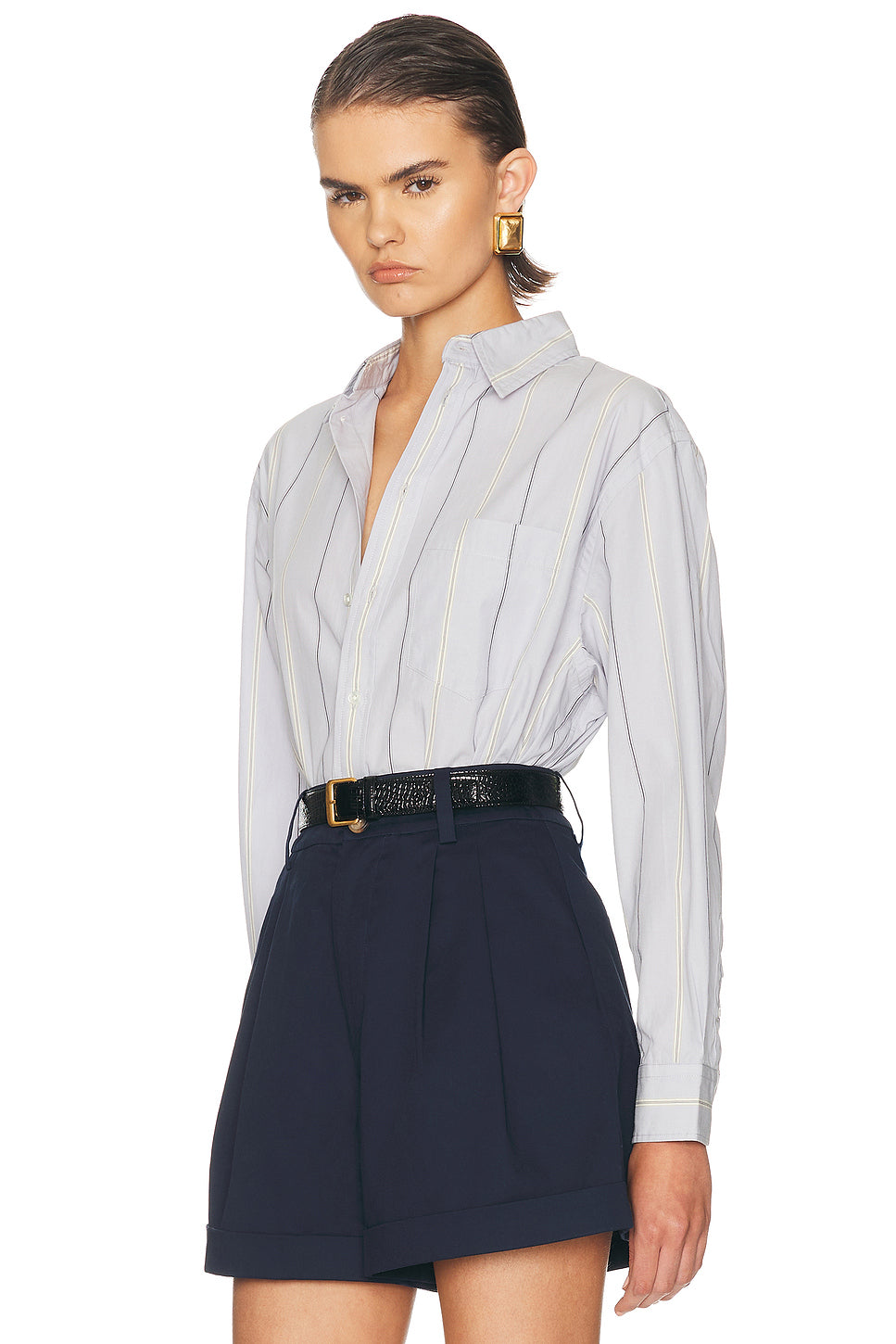 Long Sleeve Collared Shirt