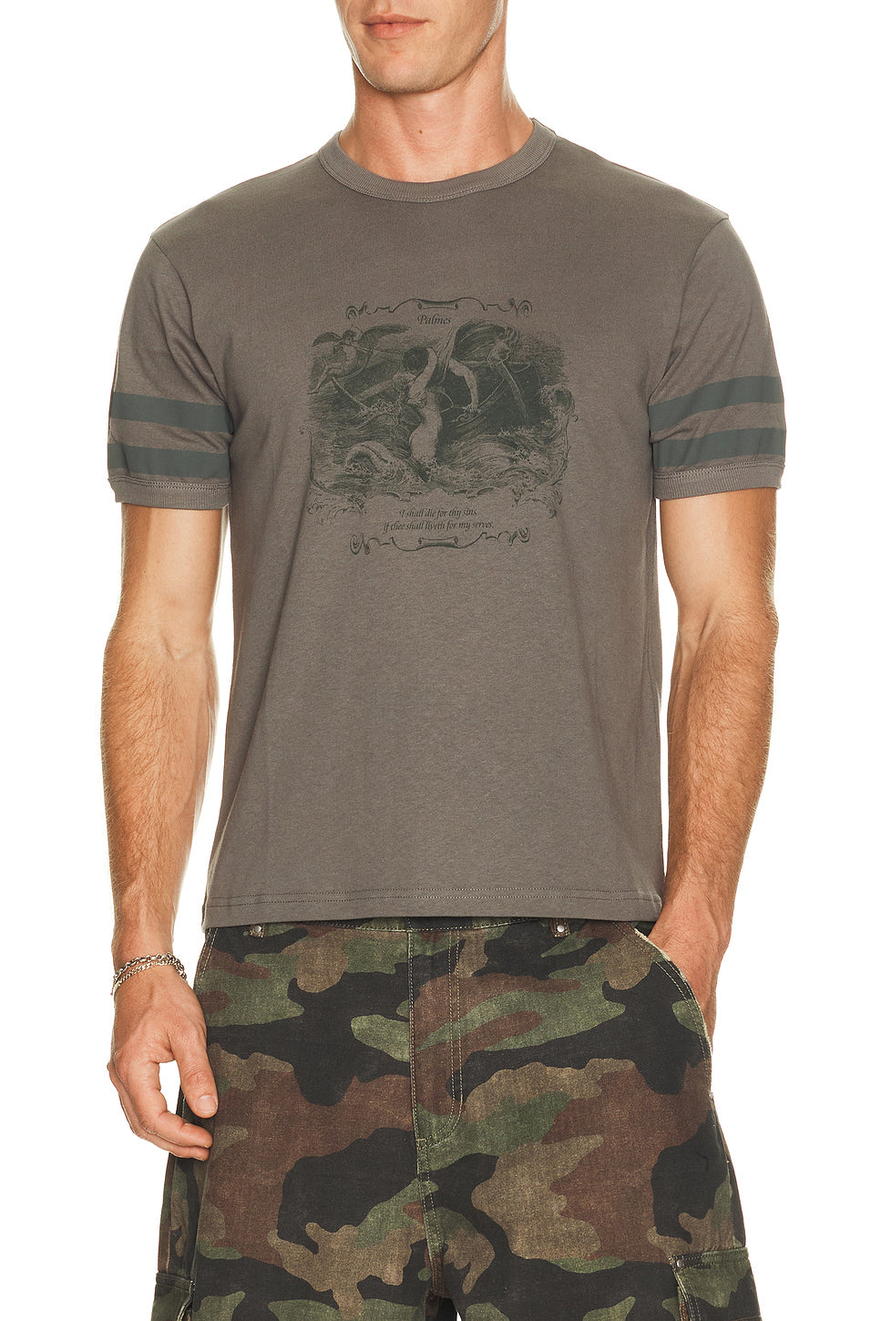 Mermaid Ringer Tee Shirt