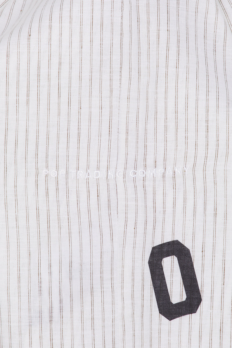 Letters Striped Pop Shirt